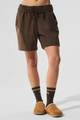 Pantalones cortos Make Waves de 7" - Tonal espresso