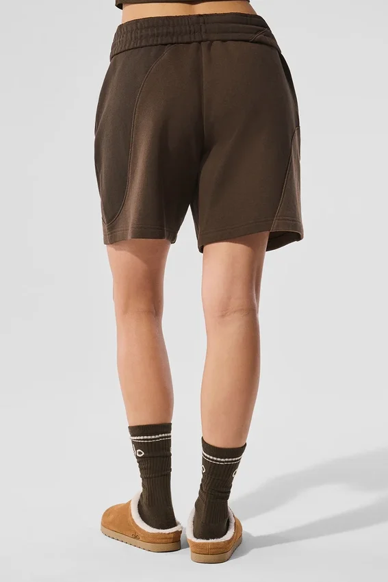 Pantalones cortos Make Waves de 7" - Tonal espresso