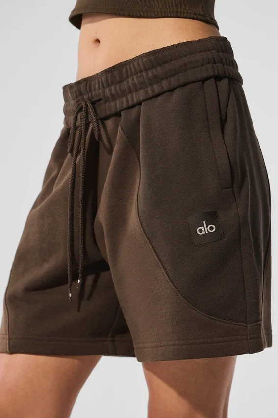 Pantalones cortos Make Waves de 7" - Tonal espresso