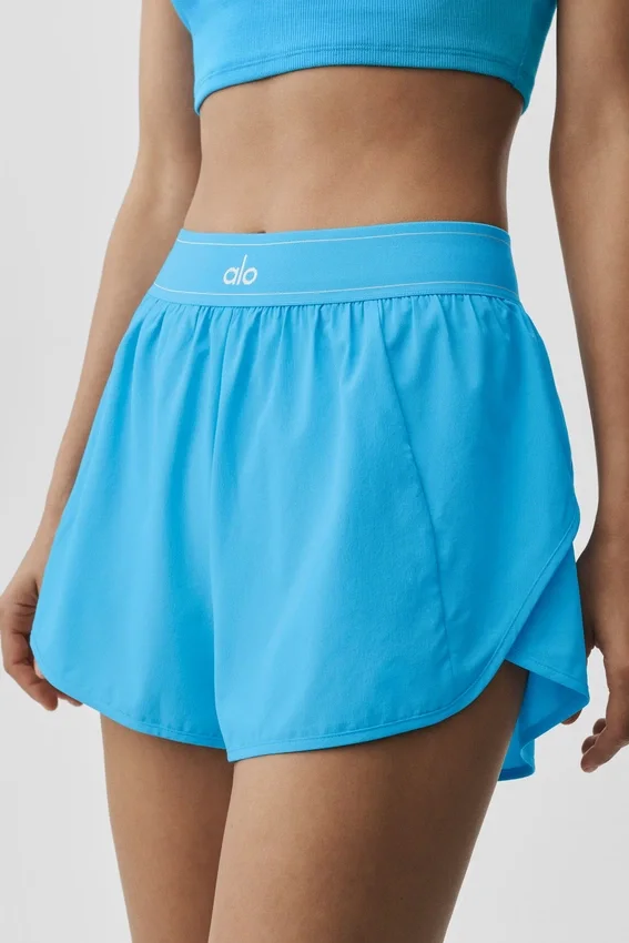 Pantalones cortos Match Point - Azul celeste