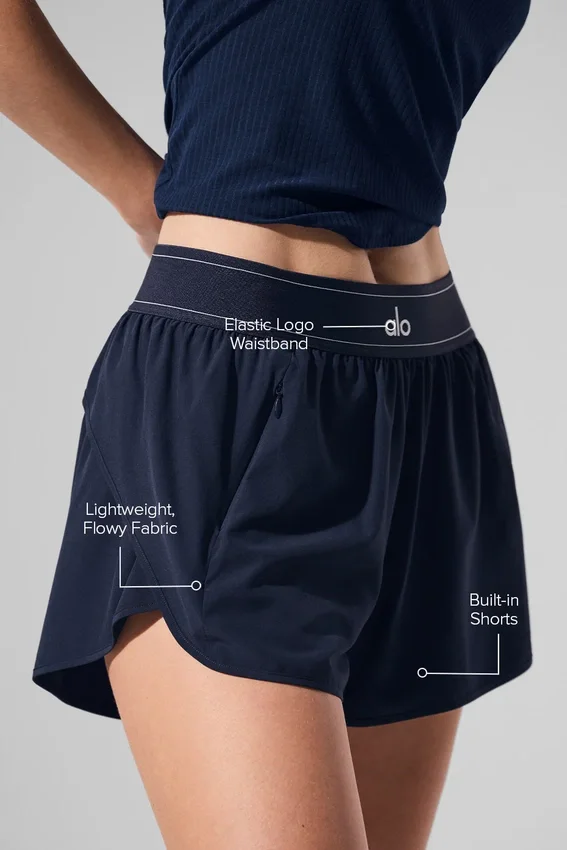 Pantalones cortos Match Point - Azul marino
