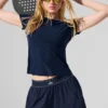 Pantalones cortos Match Point - Azul marino