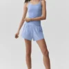 Camiseta de tirantes Adore acanalada - Azul Provenza claro