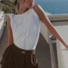 Pantalones cortos Match Point - Espresso