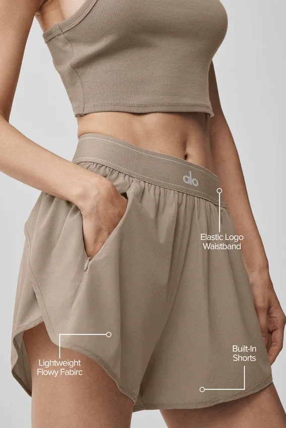 Pantalones cortos Match Point - Grava