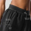 Pantalones cortos Match Point - Negro