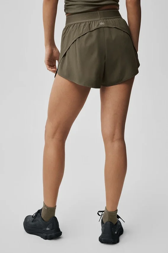 Pantalones cortos Match Point - Olive Tree