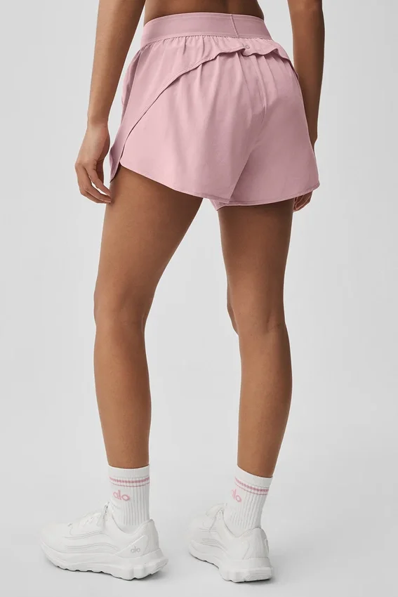 Pantalones cortos Match Point - Rosa vintage