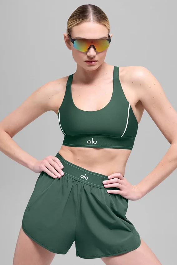 Pantalones cortos Match Point - Verde trébol