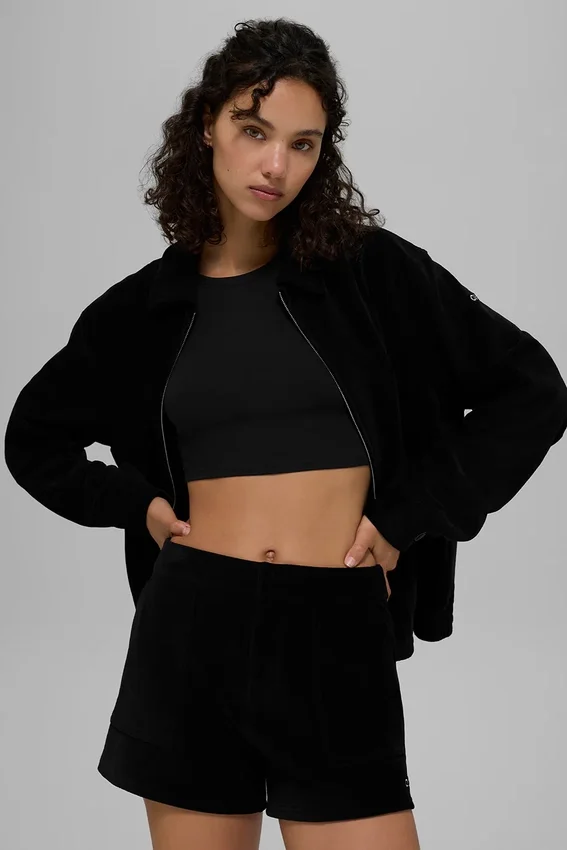 Pantalones cortos «On Duty» de micropana – Negro