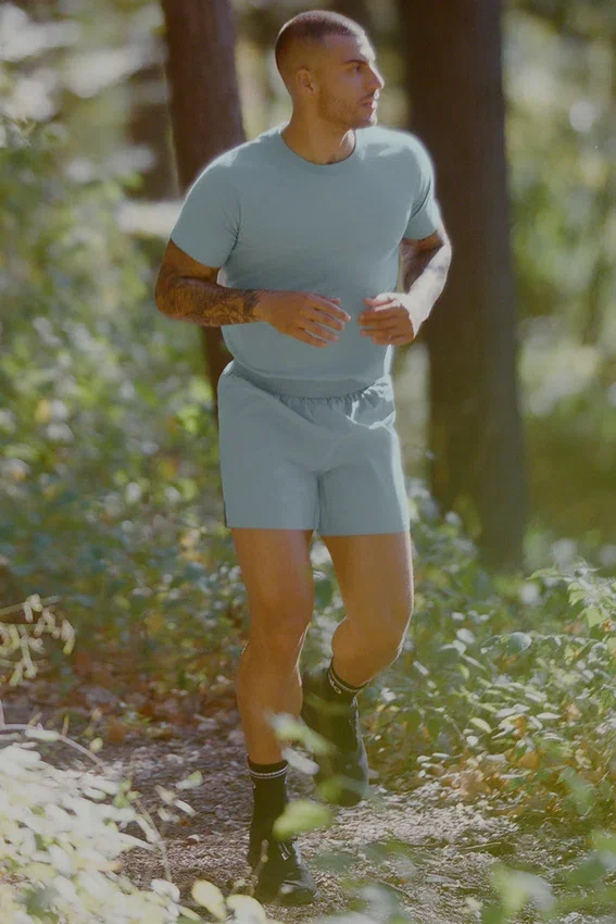 Pantalones cortos para correr Adapt de 5" - Salvia del desierto