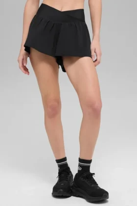 Pantalones cortos para correr V-Cute - Negro