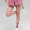 Pantalones cortos para correr V-Cute - Rosa silvestre