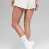 Pantalones cortos Polar Fleece Retreat - Blanco gris jaspeado