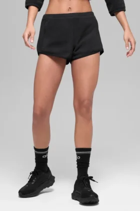 Pantalones cortos Polar Fleece Retreat - Negro