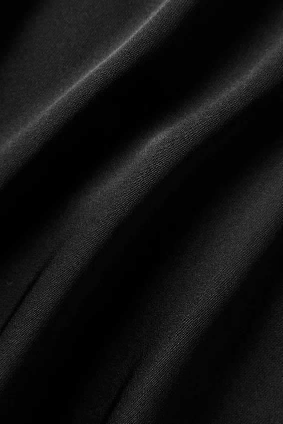 Pantalones cortos Radiance de mezcla de seda - Negro