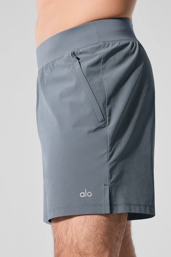 Pantalones cortos Repetition de 5" - Gris acero