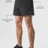 Pantalones cortos Repetition de 5" - Negro