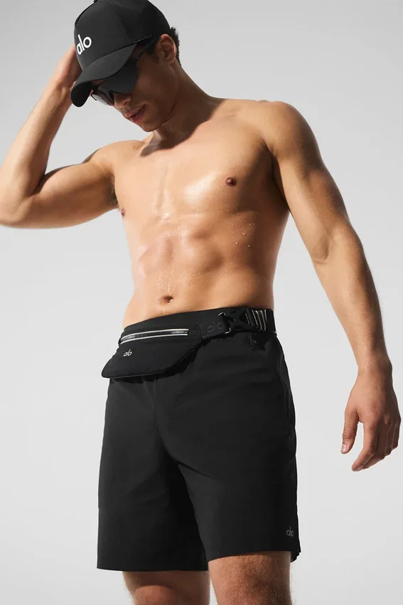 Pantalones cortos Repetition de 7" - Negro