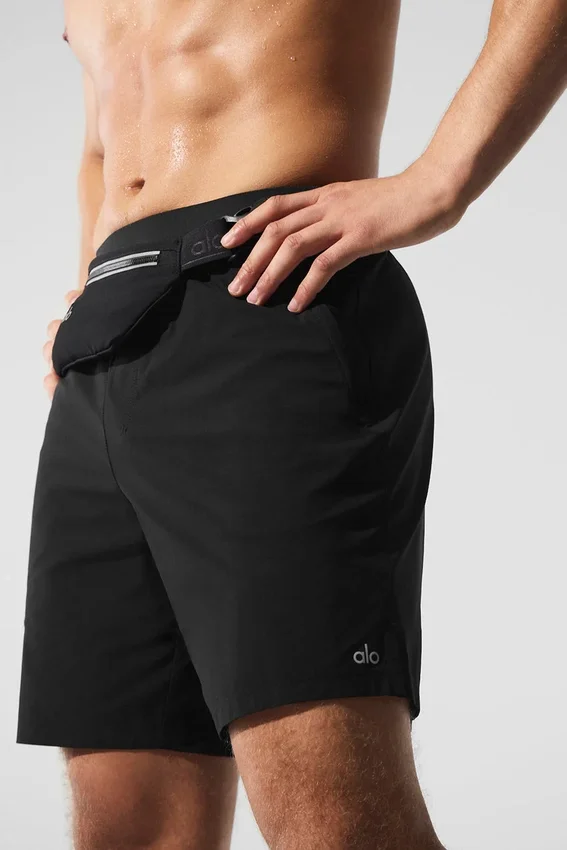 Pantalones cortos Repetition de 7" - Negro