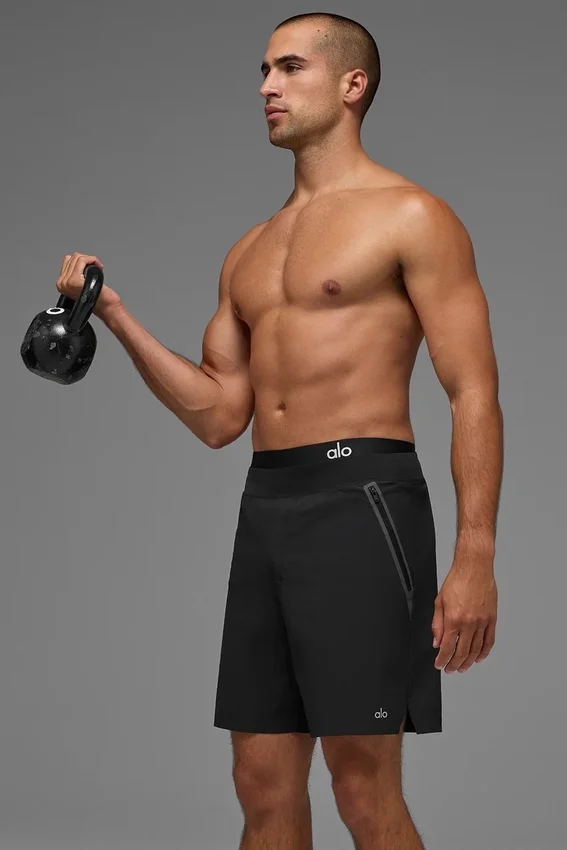 Pantalones cortos Repetition Pro de 7" - Negro