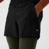 Pantalones cortos Revival 2 en 1 de 5" - Negro/Verde sigiloso
