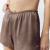 Pantalones cortos Silk Luminous - Cacao alpino