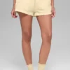Pantalones cortos Socialite de cintura alta - Amarillo Candlelight
