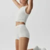 Pantalones cortos Sway My Way - Blanco jaspeado