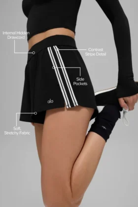 Pantalones cortos Track Star – Negro