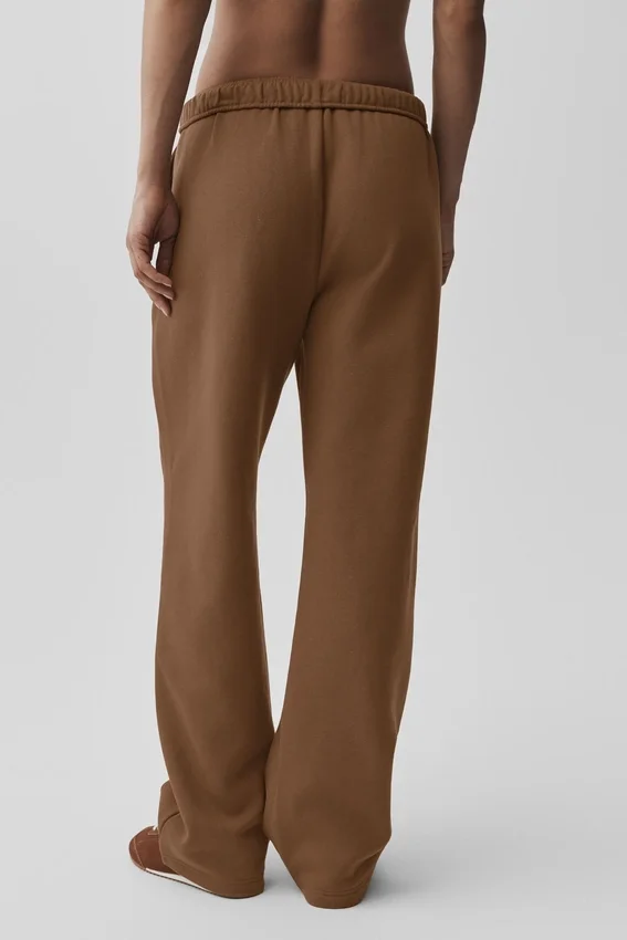 Pantalones de chándal Accolade de corte recto - Marrón bronceado