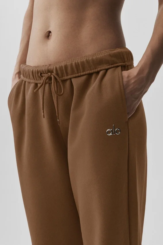 Pantalones de chándal Accolade de corte recto - Marrón bronceado