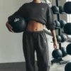 Pantalones de chándal Accolade de pierna recta - Antracita
