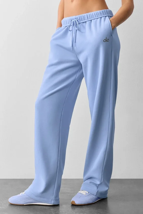 Pantalones de chándal Accolade de pierna recta - Azul Provenza claro