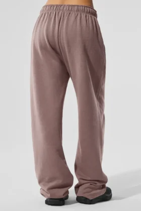 Pantalones de chándal Accolade de pierna recta – Color seta