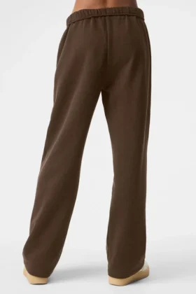 Pantalones de chándal Accolade de pierna recta – Espresso