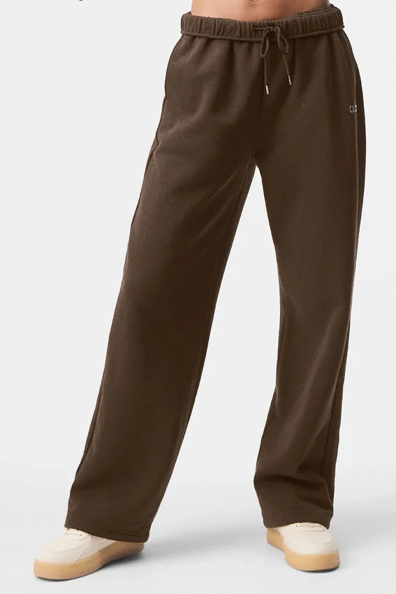 Pantalones de chándal Accolade de pierna recta - Espresso