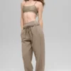 Pantalones de chándal Accolade de pierna recta - Grava