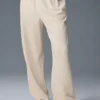 Pantalones de chándal Accolade de pierna recta - Leche de avena