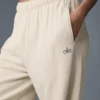 Pantalones de chándal Accolade de pierna recta - Leche de avena