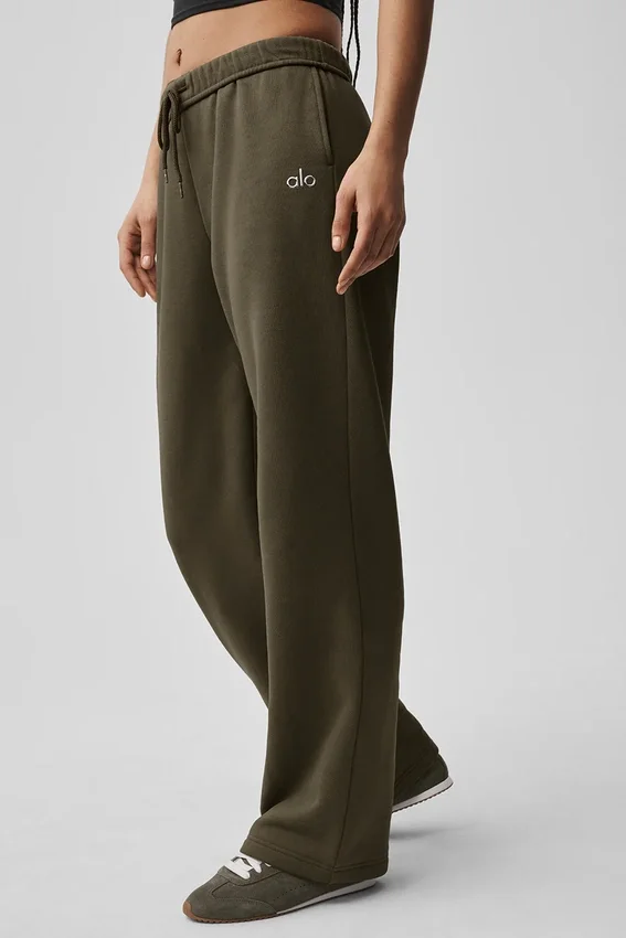 Pantalones de chándal Accolade de pierna recta - Olive Tree