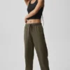 Pantalones de chándal Accolade de pierna recta - Olive Tree