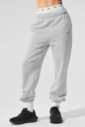 Pantalones de chándal Accolade - Gris jaspeado deportivo