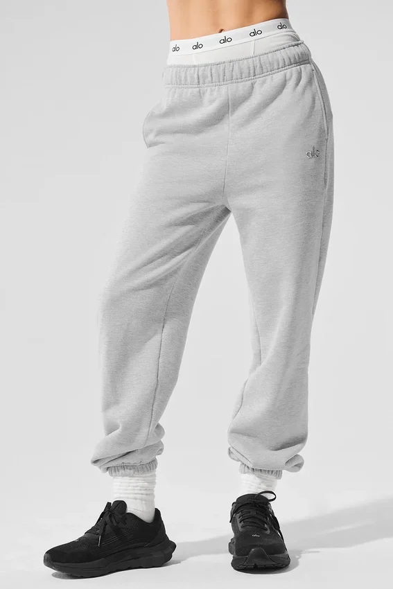 Pantalones de chándal Accolade - Gris jaspeado deportivo