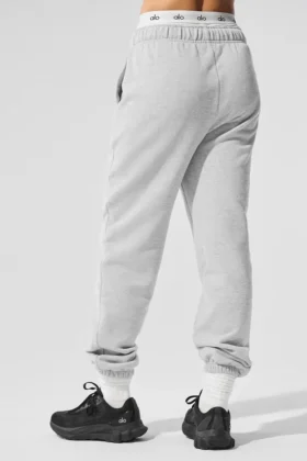 Pantalones de chándal Accolade – Gris jaspeado deportivo