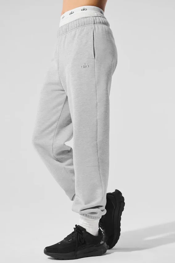 Pantalones de chándal Accolade - Gris jaspeado deportivo