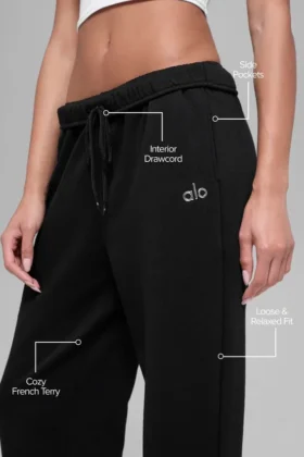 Pantalones de chándal Accolade – Negro