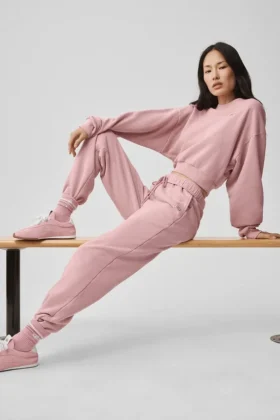 Pantalones de chándal Accolade - Rosa vintage