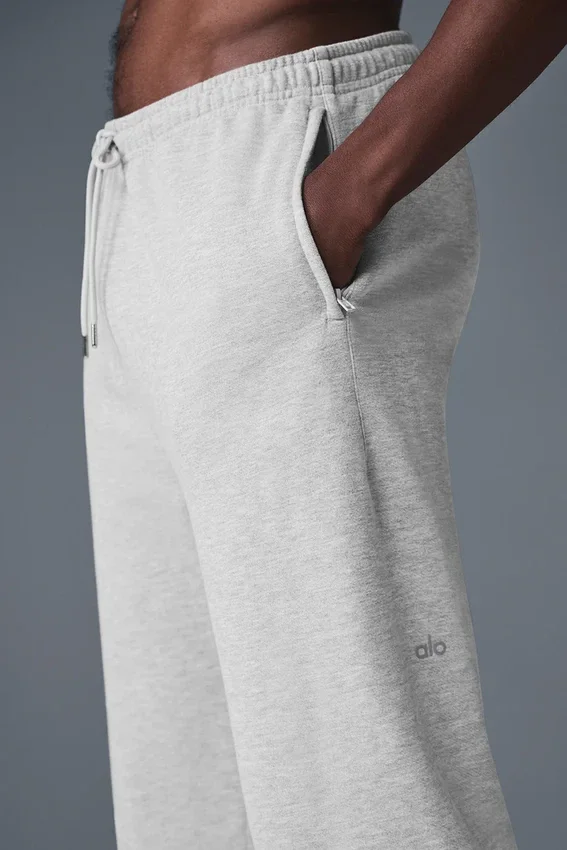 Pantalones de chándal Chill - Gris jaspeado deportivo