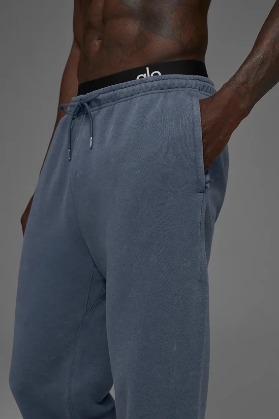 Pantalones de chándal con lavado vintage «Chill» - Lavado «Bluestone»
